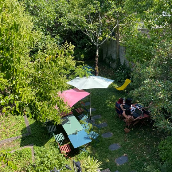 Le jardin de BigFive Coworking