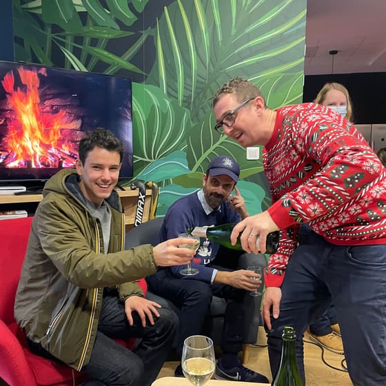 Soirée de Noël chez BigFive Coworking